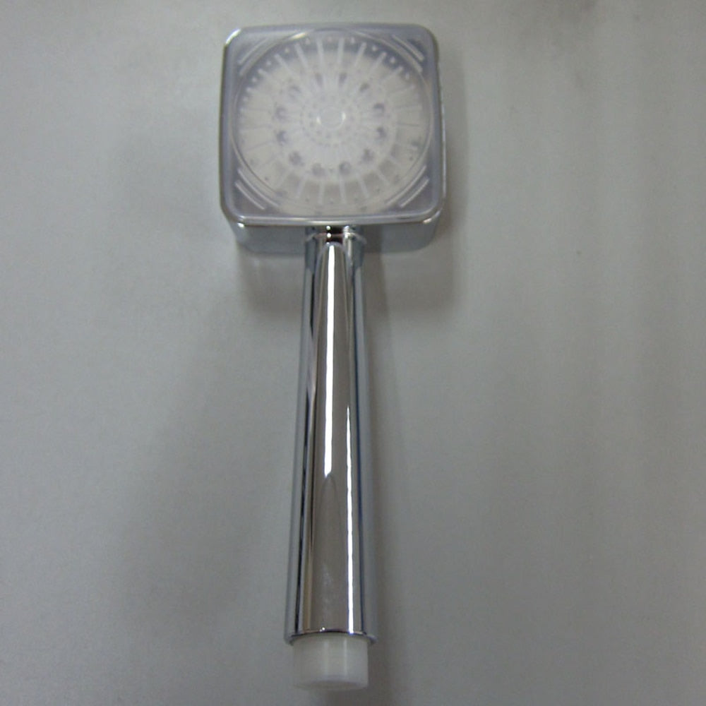 LED -Changing Chrome Handheld Shower Head, Contemporary 2-Mode Shower Head