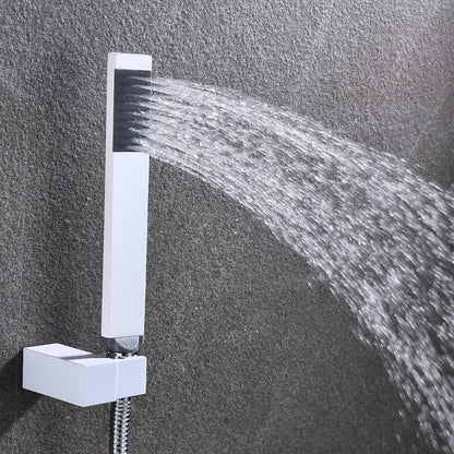 Modern Single-Hole Kitchen Faucet, Dual-Handle Pull-Down Sprayer Faucet with Swivel Spout