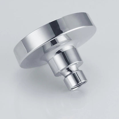 Chrome 4-Inch Rainfall Shower Head, Contemporary ABS Swivel Overhead Showerhead