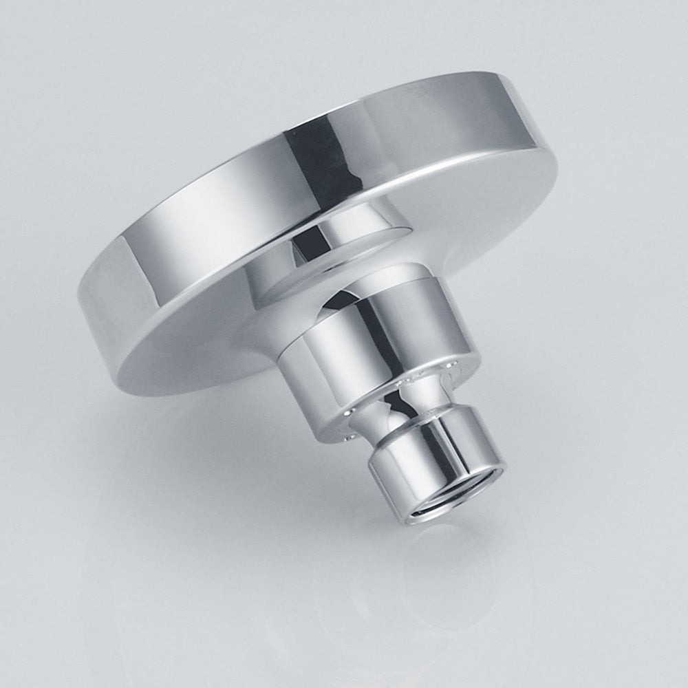 Chrome Round Rain Shower Head, Modern ABS Plastic Top Spray Showerhead