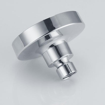 Chrome Round Rain Shower Head, Modern ABS Plastic Top Spray Showerhead