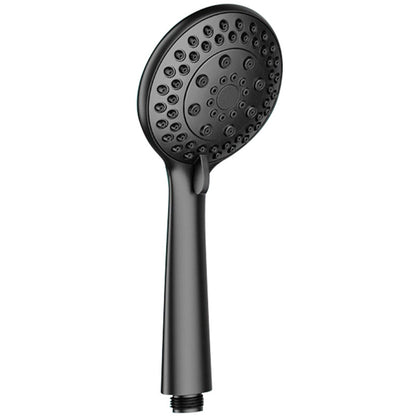 5-Spray Mode Matte Black Handheld Shower Head, High-Pressure Bathroom Showerhead