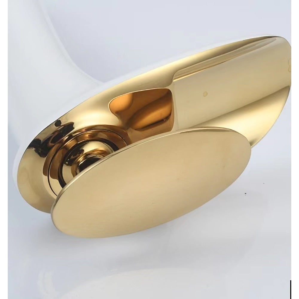 Waterfall Vessel Bathroom Faucet, Modern Single-Handle Single-Hole Tall Basin Faucet