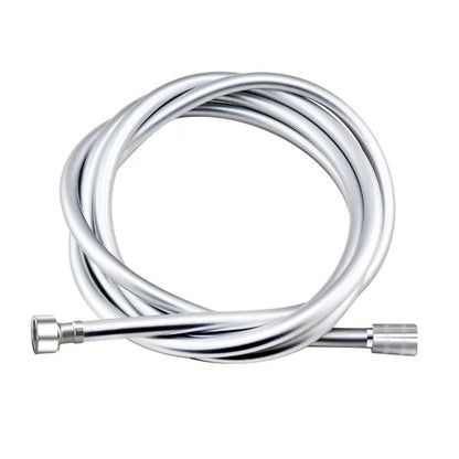 Anti-Winding Flexible Handheld Shower Hose, Smooth PVC Universal Shower Hose, Gray / Silver