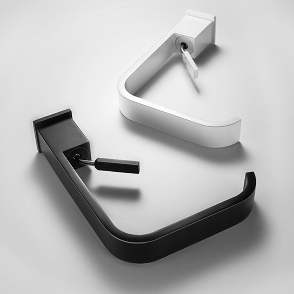 Modern Waterfall Bathroom Faucet, Single-Handle Single-Hole Faucet, Matte Black / Matte White / Gunmetal