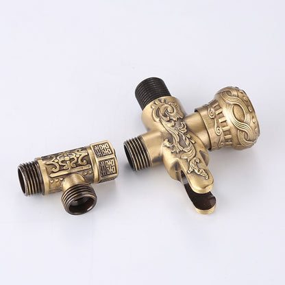 Antique Brass Handheld Bidet Sprayer, Wall-Mount Toilet Bidet Faucet with Hose