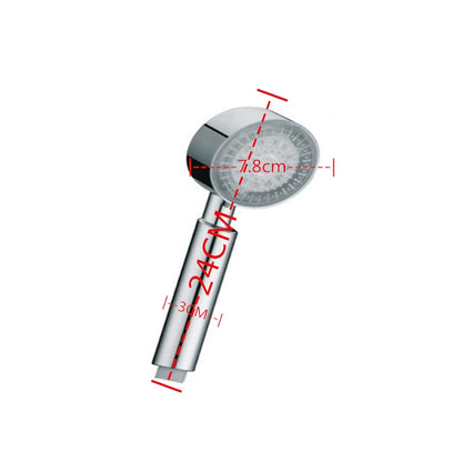 LED -Changing Chrome Handheld Shower Head, 2-Mode Spray Hand Shower
