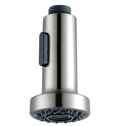 Brushed Nickel Replacement Spray Head, Dual-Mode ABS Kitchen Faucet Nozzle