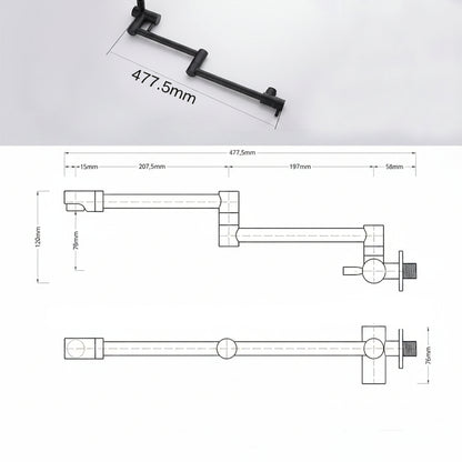 Technical drawing of a light fixture with dimensions on a pink background, featuring the brand 'Lightinthebox'.