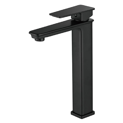 Modern Tall Vessel Sink Faucet, Single-Handle Brass Faucet, Matte Black / Chrome / Oil-Rubbed Bronze