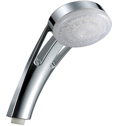 LED -Changing Chrome Handheld Showerhead, Contemporary ABS 2-Mode Spray Showerhead