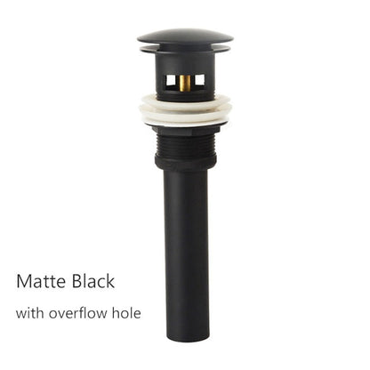 Modern Waterfall Bathroom Faucet, Single-Handle Single-Hole Faucet, Matte Black / Matte White / Gunmetal