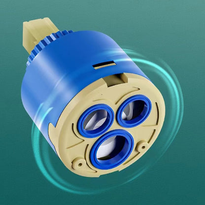 Universal Ceramic Disc Valve Cartridge Replacement, Single-Handle Faucet Cartridge