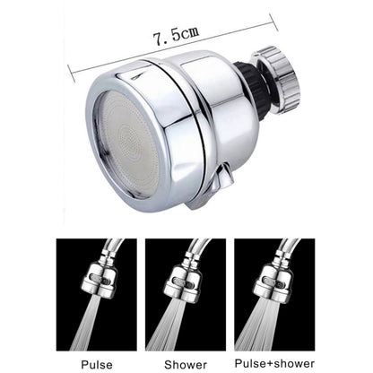 Chrome 360-Degree Swivel 3-Mode Replacement Spray Head, Kitchen Sink Faucet Aerator Sprayer Attachment