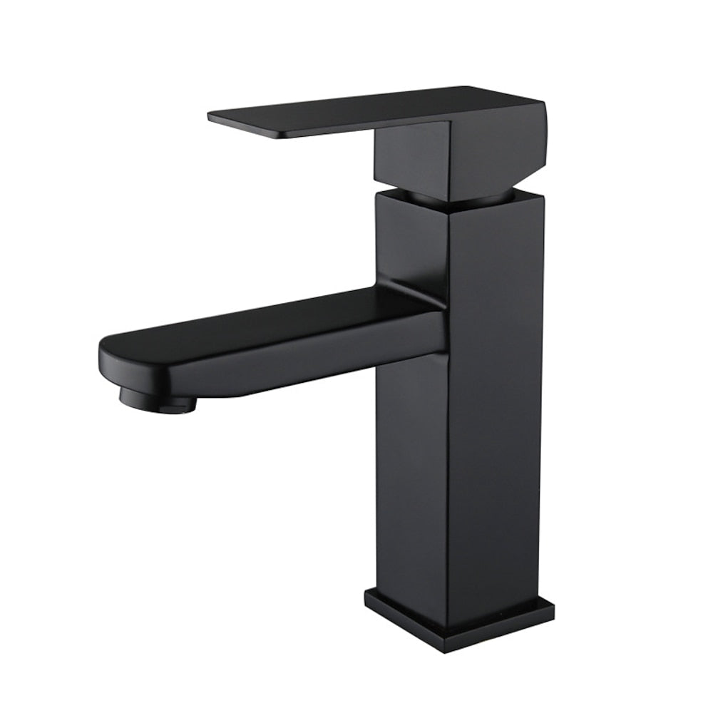 Lagomel single-hole bathroom faucet, set in a Traditional/Classic bathroom