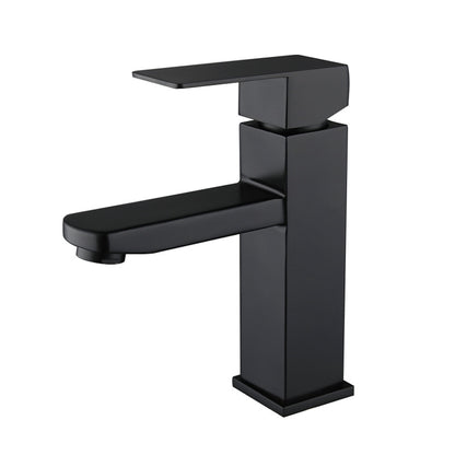 Lagomel single-hole bathroom faucet, set in a Traditional/Classic bathroom