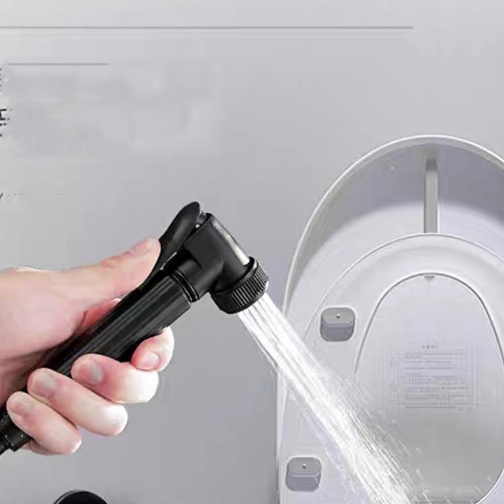 Brass Handheld Bidet Sprayer, Single-Handle Toilet Diaper Sprayer, Gunmetal / Matte Black / Chrome / Polished Gold / Matte White