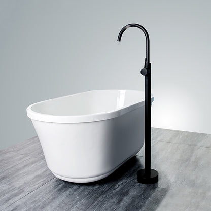 Freestanding Single-Handle Vessel Sink Faucet, Retro High Arc Spout Bathroom Faucet, Antique Brass / Chrome / Gunmetal