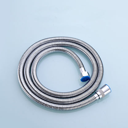 Chrome Flexible Stainless Steel Shower Hose, Replacement Shower Pipe for Handheld Shower Head