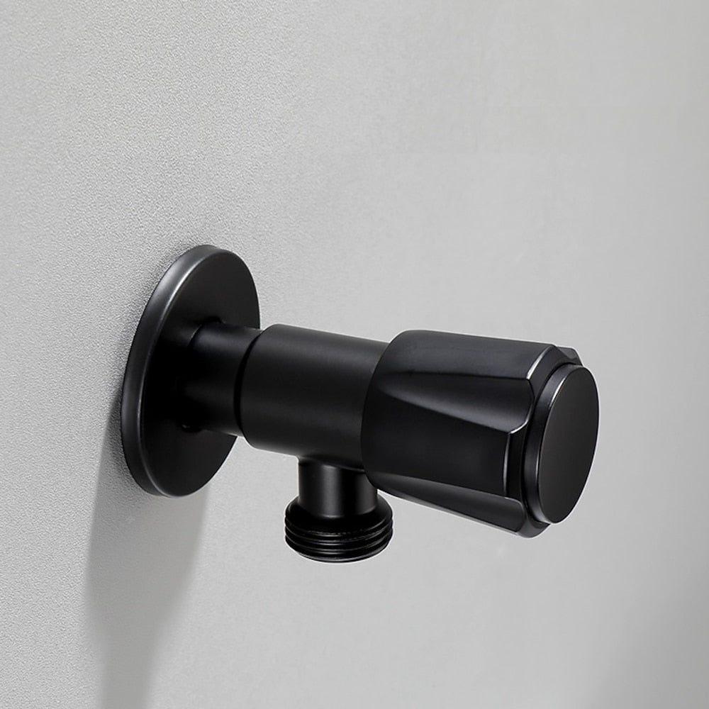 Matte Black Wall-Mount Handheld Bidet Sprayer Set, Bathroom Toilet Bidet Sprayer with Hose / T-Valve