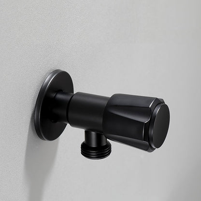 Matte Black Wall-Mount Handheld Bidet Sprayer Set, Bathroom Toilet Bidet Sprayer with Hose / T-Valve