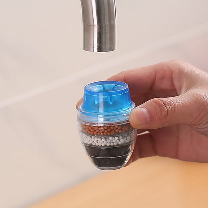 360-Degree Swivel Kitchen Faucet Extender, Splash-Proof Tap Aerator Spray Head with Filter, White / Multi