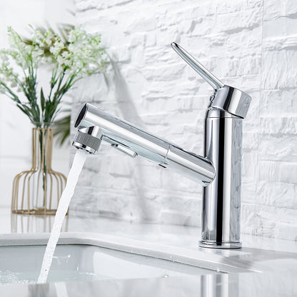 Vintage Dragon Vessel Sink Faucet, Single-Hole Double Cross Handle Brass Faucet