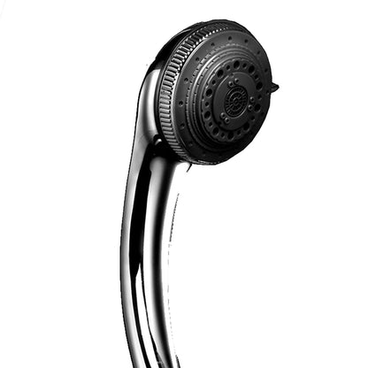 Multi-Spray Chrome Handheld Shower Head, Contemporary Handheld Shower Head