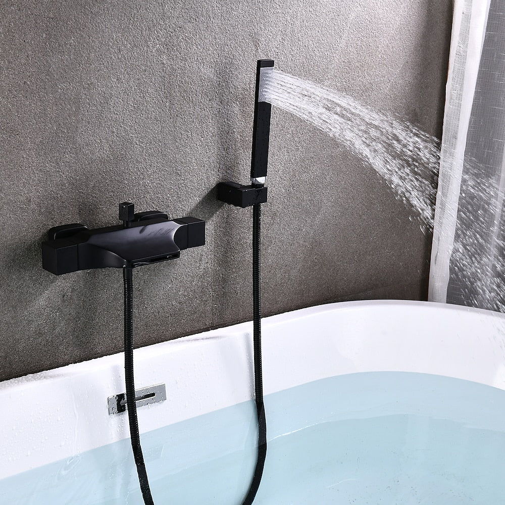 Modern Single-Hole Kitchen Faucet, Dual-Handle Pull-Down Sprayer Faucet with Swivel Spout