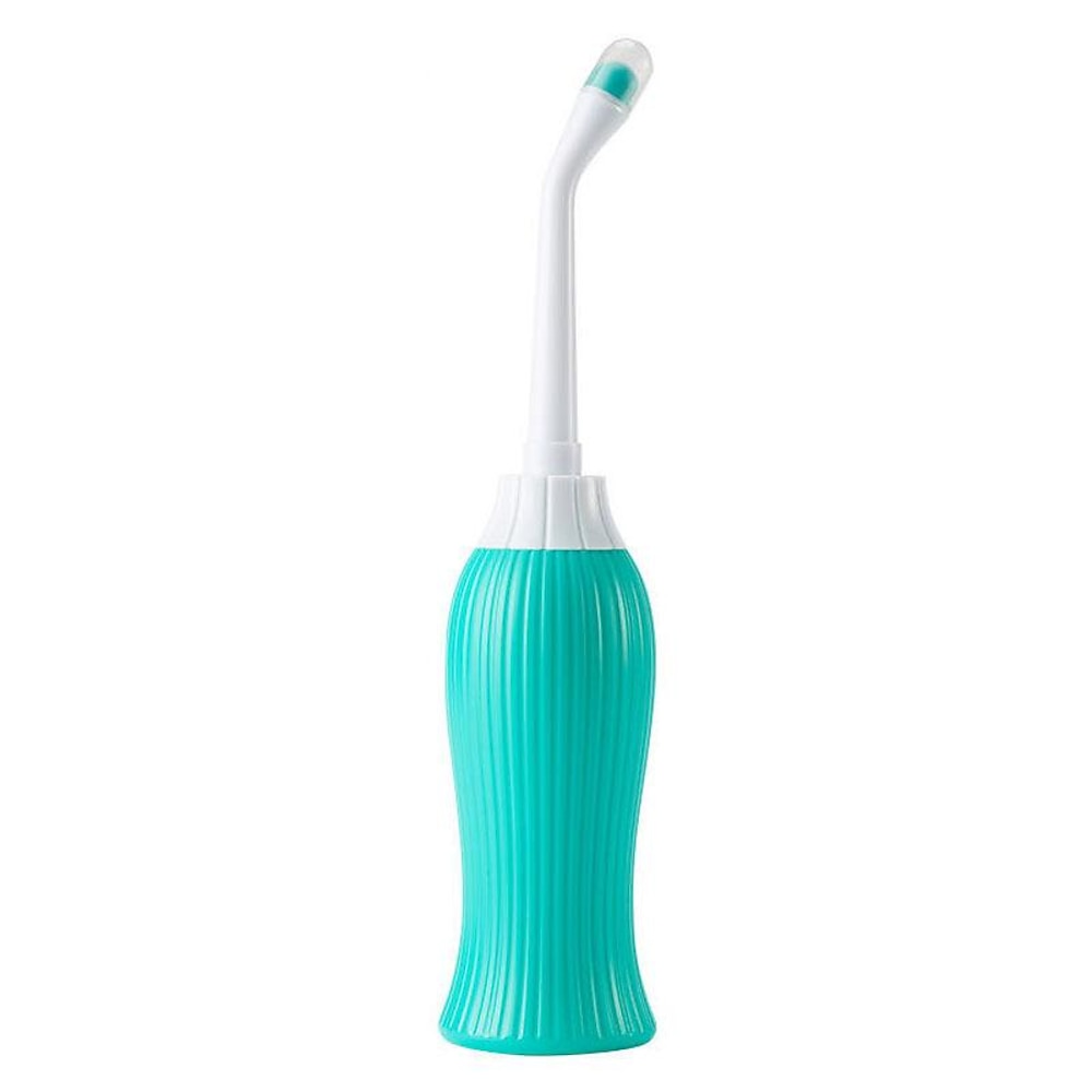 Modern Handheld Squeeze Bidet Bottle, Portable Travel Wash Sprayer with Detachable Nozzles, Multi