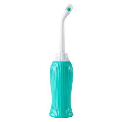 Modern Handheld Squeeze Bidet Bottle, Portable Travel Wash Sprayer with Detachable Nozzles, Multi
