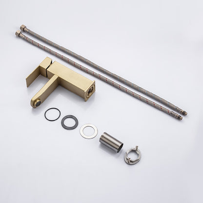Lagomel single-hole bathroom faucet, set in a Traditional/Classic bathroom