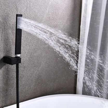 Modern Single-Hole Kitchen Faucet, Dual-Handle Pull-Down Sprayer Faucet with Swivel Spout
