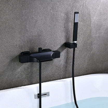Modern Single-Hole Kitchen Faucet, Dual-Handle Pull-Down Sprayer Faucet with Swivel Spout