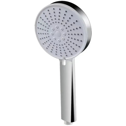 Modern 5-Mode High Pressure Handheld Shower Head, Adjustable Water Saving Showerhead, Chrome / Matte Black