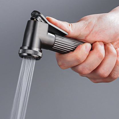 Brass Handheld Bidet Sprayer, Single-Handle Toilet Diaper Sprayer, Gunmetal / Matte Black / Chrome / Polished Gold / Matte White