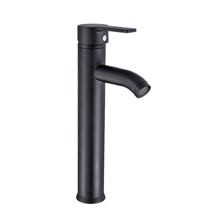 Tall Vessel Sink Faucet, Single-Handle Brass Faucet, Antique Brass / Matte Black