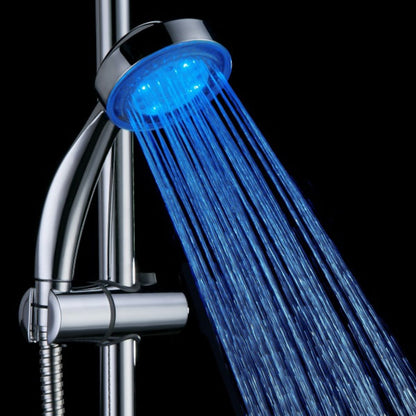 Chrome LED -Changing Handheld Showerhead, 2-Spray Mode Hand Shower