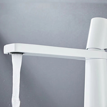 Waterfall Modern Vessel Sink Faucet, Tall Single-Handle Bathroom Faucet, Chrome / Matte Black / Brushed Gold / Matte White / Gunmetal