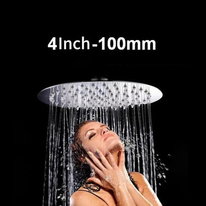 Ultra-Thin Rainfall Shower Head, Modern Stainless Steel Shower Head