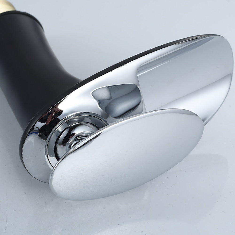 Waterfall Bathroom Faucet, Modern Single-Handle Single-Hole Faucet