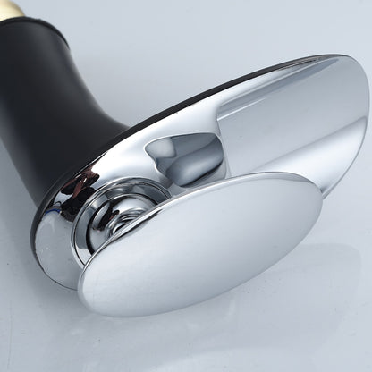 Waterfall Bathroom Faucet, Modern Single-Handle Single-Hole Faucet