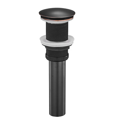 Lagomel bathroom sink drain, set in a Contemporary bathroom