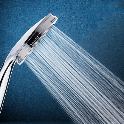 Chrome High Pressure Handheld Shower Head with Pause Button