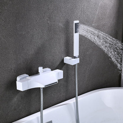 Modern Single-Hole Kitchen Faucet, Dual-Handle Pull-Down Sprayer Faucet with Swivel Spout