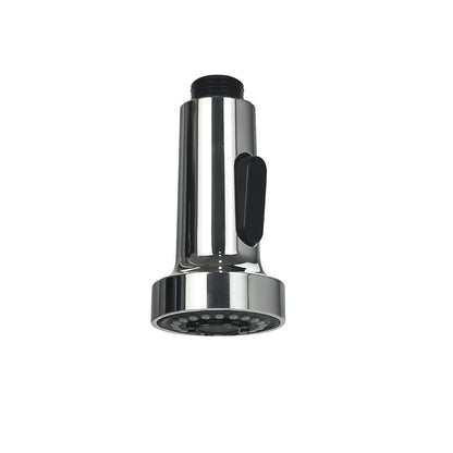 Chrome ABS Plastic Replacement Spray Head, 2-Function Pull-Down Kitchen Faucet Spray Nozzle