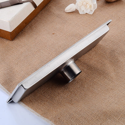Modern Stainless Steel Linear Floor Drain, Rectangle Bathroom Shower Floor Grate Drain