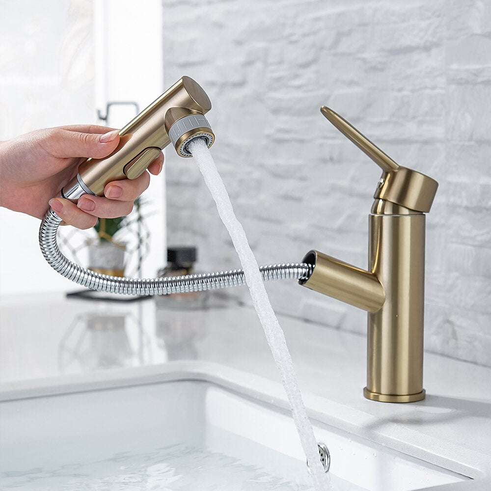 Vintage Dragon Vessel Sink Faucet, Single-Hole Double Cross Handle Brass Faucet