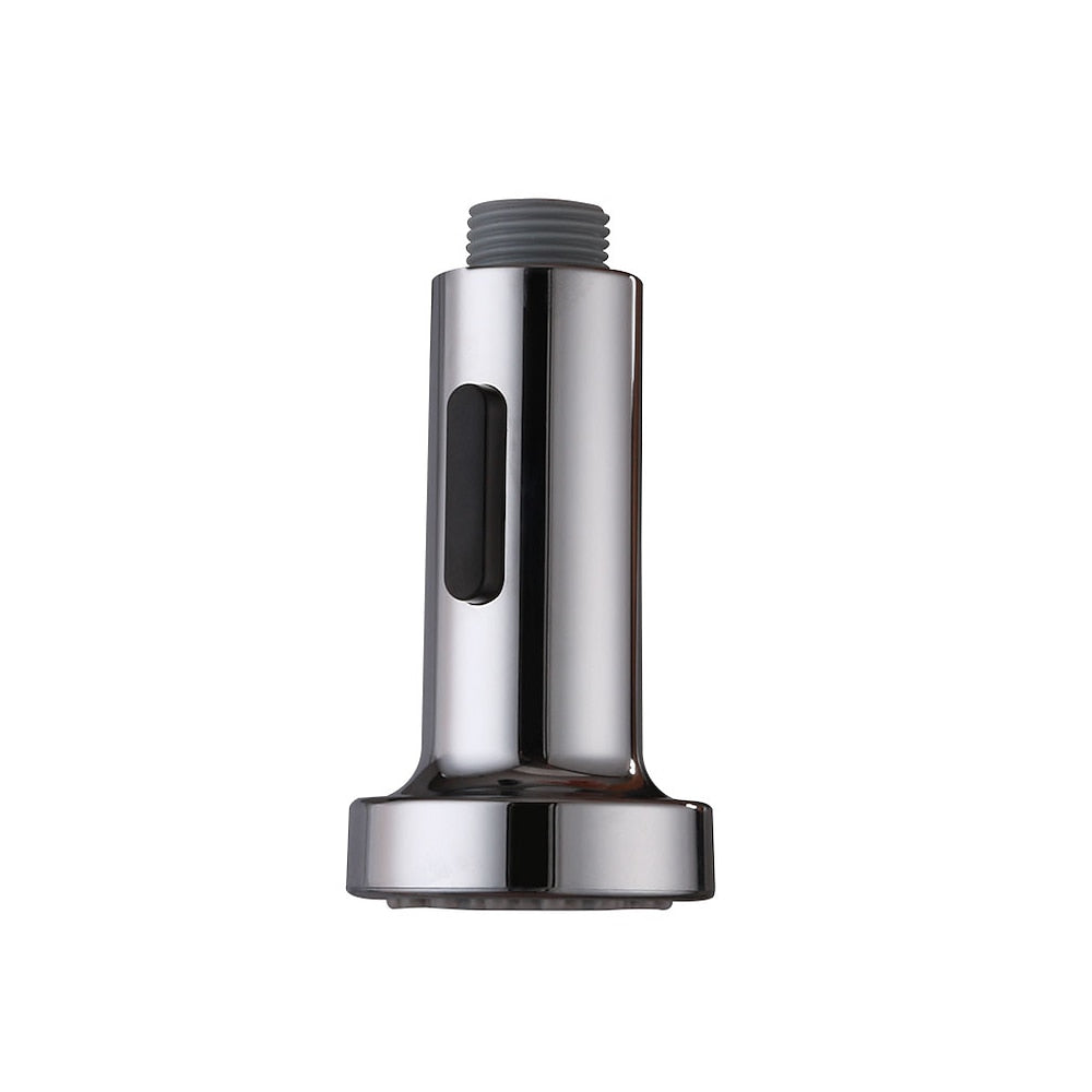 Chrome ABS Plastic Replacement Spray Head, 2-Function Pull-Down Kitchen Faucet Spray Nozzle