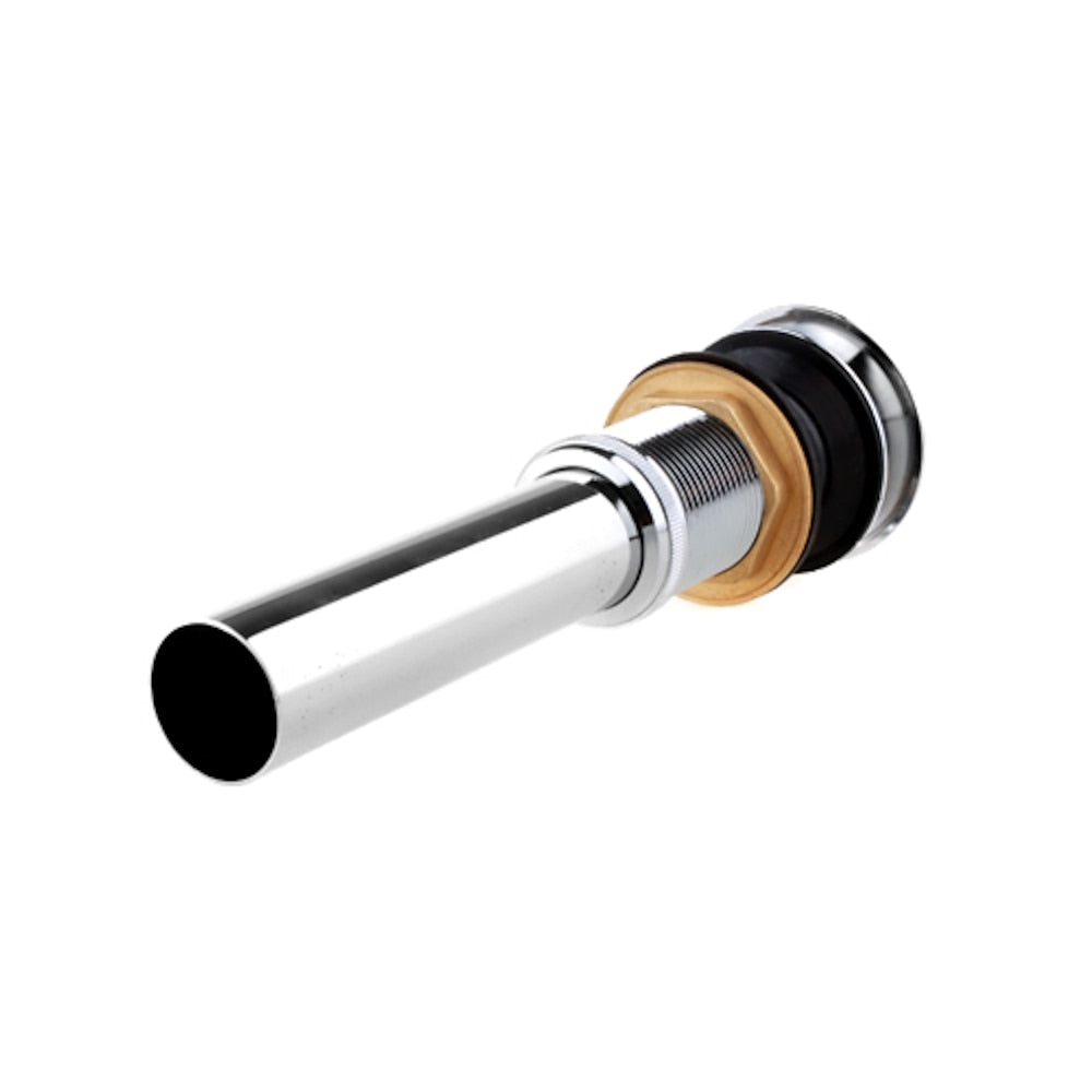 Pop-Up Sink Drain with Overflow, Contemporary Brass Basin Drain, Chrome / Brushed Nickel / Oil-Rubbed Bronze / Antique Brass